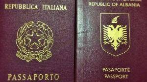 passaporto italiano e albanese